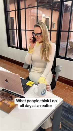 Luxury Realtor Expectation vs. Reality😂☕️