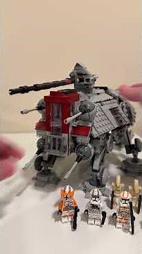 Official LEGO AT-TE vs Custom LEGO AT-TE by BrickVault - Which Would YOU Rather Have #lego #starwars