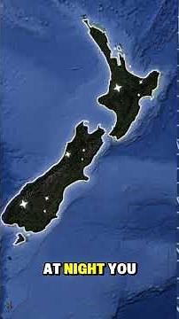 Loneliest country in the world. #map #geography #europe #history #newzealand #trending