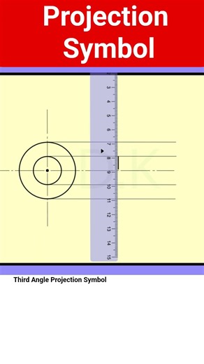 Symbol of Projection | Engineering Drawing | Projection #engineeringdrawing #projection #drafting