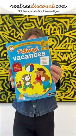 📚 Enfin des cahiers de vacances fun ☀️ #vacances #fun