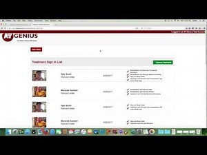 ATGenius.com - Treatment Sign-In
