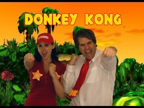 Donkey Kong Song (Dynamite Song) | Nintendo For Kids | Parody | Screen Team