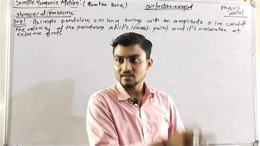 Class 12 Physics mechanics: Simple Harmonic Motion (SHM) .. Question From Question Bank old is gold ..This Question Is Asked In NEB Exam in 2081 Most Practice Before Exam #foryoupage #foryou #maths #neb #students
