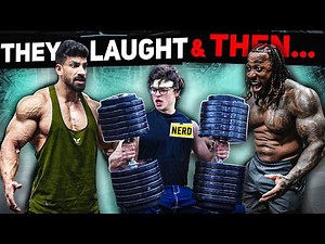 NERD was barely KICKED OUT of the gym… | Epic Gym Prank like Anatoly power pretended to be cleaner