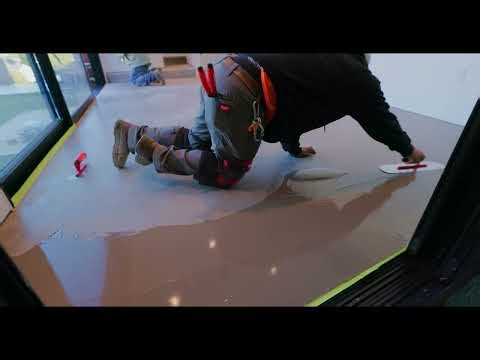 Concrete Floor Finishing Process in High-End Residential Construction