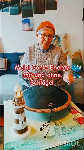 Meinl Sonic Energy Zungentrommel mit & ohne Schlägel #tonquedrum #percussion #instrumental