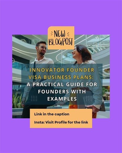 Innovator Founder Business Plan Blog Post