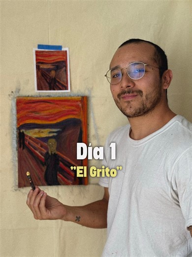101K views · 5.9K reactions | Día 1/10 – El Grito de Edvard Munch ...
