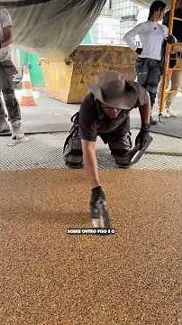 Super easy to install stone flooring! #diy