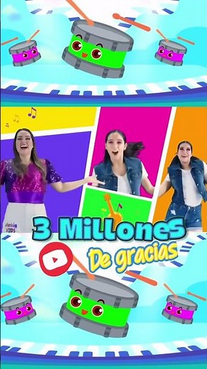 Ilari larie oh oh oh 🎶🌈🙌🏼 Gracias, ¡Los adoro mis Jackie KIDS! #kids #musicainfantil