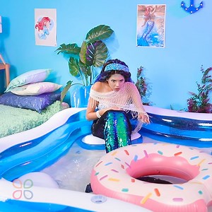 Swimming Pool for Mermaid at Home | Troom Troom