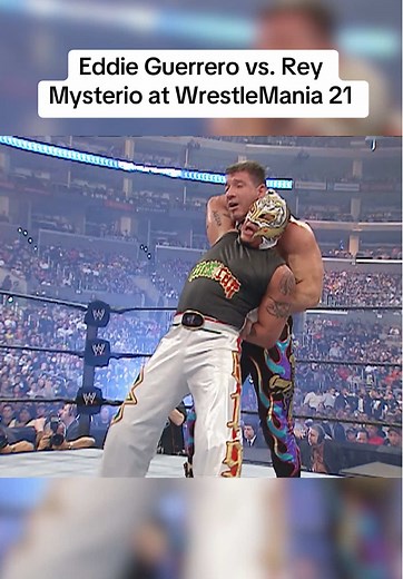 Eddie Guerrero vs. Rey Mysterio at WrestleMania 21