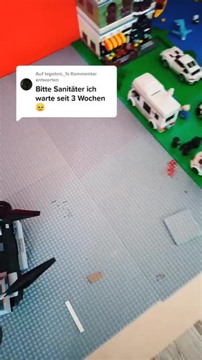 LEGO Urban Scene with Vehicles and Characters