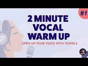 Vowels on 12345 - Vocal Warm Up | MASTER your Singing | Daily Vocal Exercises