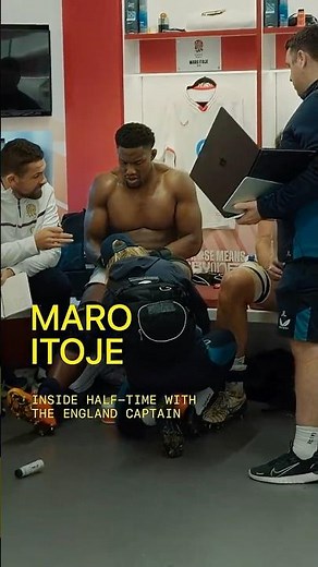 Inside Half-time with Maro Itoje #AppleatPlay