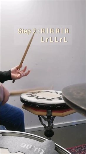 Friday's triplets progression #drums #rudiments #coursdebatterie #onlinedrumlessons #stickcontrol