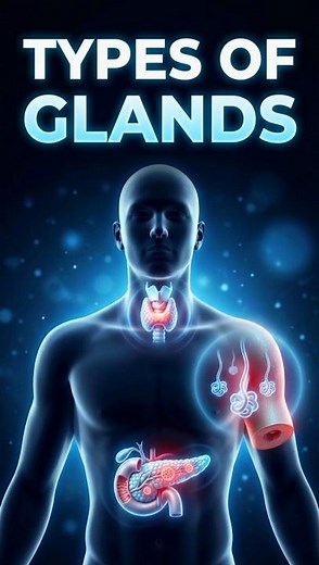 Types of Glands | Exocrine, Endocrine & Mixed | Anatomy