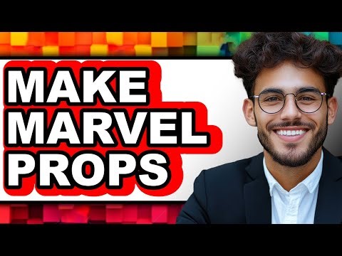How To Make Marvel Props (Easy Method)
