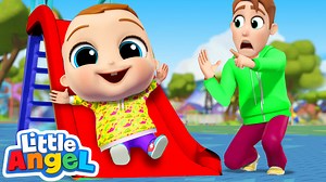 136K views · 7.8K reactions | The playground can be a fun place to run around with your friends. However, you need to learn to play safe so that you don’t get a boo boo. Enjoy this version of Play Safe on the Playground by Little Angel. #littleangel #littleangelnurseryrhymes #babyjohnsongs | Little Angel | Facebook