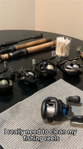 Nasty fishing reel cleaning – so satisfying