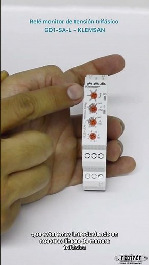 Three-phase voltage monitoring relay model GD1-SA-L brand KLEMSAN