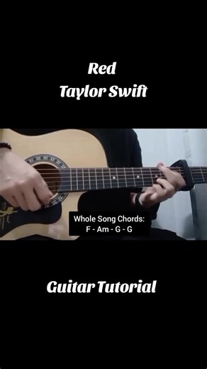 Red - Taylor Swift (Guitar Tutorial)