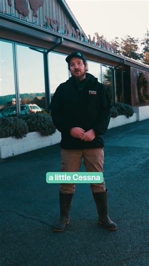 We Flew a Cessna to Install Christmas Lights on Orcas Island 🎄✈️ | Bellingham WA