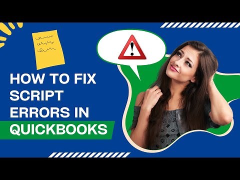 How to Fix Script Errors in QuickBooks? | MWJ Consultancy