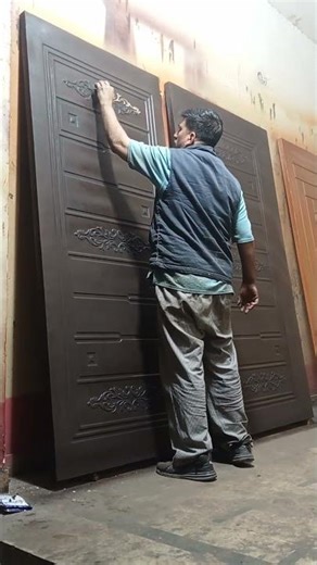 How to Install a Door Lock | Step by Step Guide#wood#lifetime fibre door#short#🪵🪵🚪