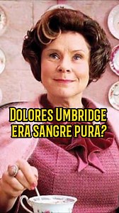 21K views · 745 reactions | Dolores Umbridge era sangre pura? #doloresumbridge #harrypotter | Cat Reading | Facebook