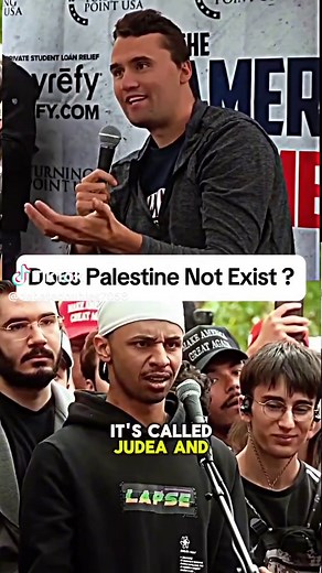 Does Palestine Exist? Charlie Kirk Debate on Judea and Samaria