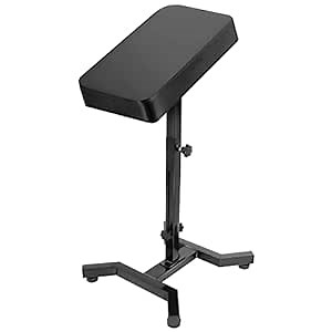 Tattoo Arm Rest Stand ArmRest for Tattooing Heavy-Duty Iron Tattoo Equipment 27.16-38.97" Adjustable Height Thickened Sponge PVC Leather Tailor-made Tool for Tattoo Artists