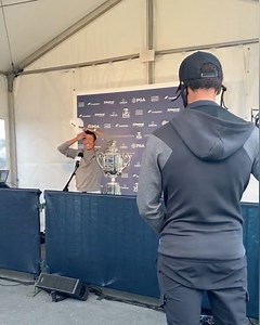 1.7K views · 167 reactions | PGA Reporter Steph living his best life 藍藍 (via @kgstoney) | The Warriors Talk | Facebook