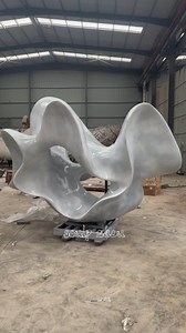 💐Abstract flower sculpture# Modern Art# Art Installation# Contemporary Art# Flower Sculpture# Abstract Sculpture# Stainless Steel Sculpture# Public Sculpture | Sculpture. Zhou