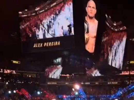 现场感受一下四冠王的压迫感，ufc307超燃现场，世界顶级赛事的魅力！