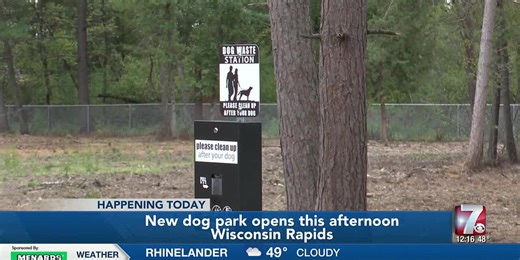 New dog park opening in Wisconsin Rapids