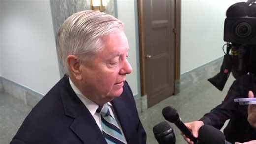 In an interview with CNN, Sen. Lindsey Graham, a close ally of Trump, echoed the president's sentiment that Republicans can move on from the Jeffrey Epstein case. | Brian Allen KSFY
