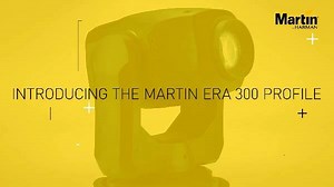 5K views · 122 reactions | The new ERA 300 Profile is an everyday workhorse that fits anywhere, is easy to rig and requires less truck space - all while boasting true professional features, including CMY color mixing,1:2 zoom, 9,500 lumens of output and more. https://bddy.me/2XetPjk | Martin Professional | Facebook