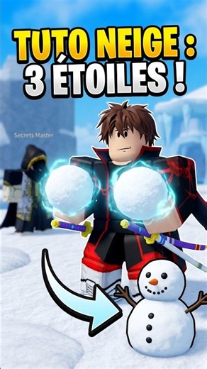 Comment obtenir les trois étoiles de snow island sur Blox Fruit - TUTO COMPLET