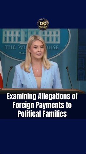 DC America Decoder🇺🇸 on Instagram: "Examining Allegations of Foreign Payments to Political Families A 2023 House Oversight report alleged over $20M in foreign payments to Biden family members and associates from 2014-2019, mostly to Hunter Biden's ventures in Ukraine, China, etc. Investigations found no direct links to Joe Biden, with some payments deemed legitimate business. Perspectives vary: concerns over influence peddling vs. defenses of private dealings. Why is distinguishing family vs. 