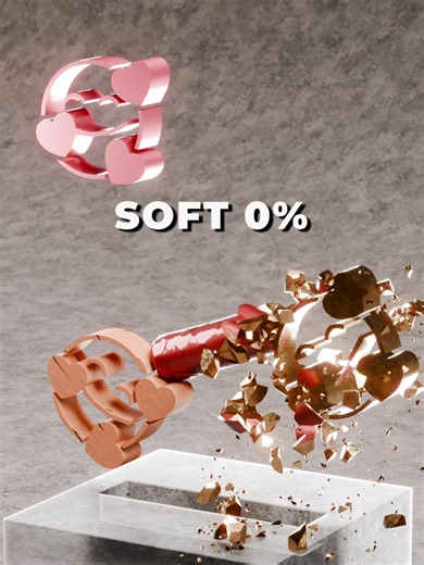 0% to 100% Physics Test: Which One Fits Perfectly?🥰 Less distraction. More physics. Which one fits perfectly? #oddlysatisfying #simulation #satisfying #physics #asmr #relaxing