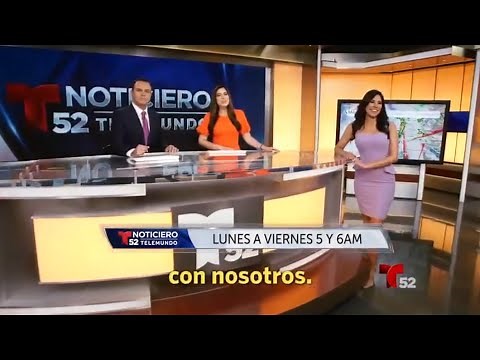 Noticiero Telemundo 52 a las 5am y 6am