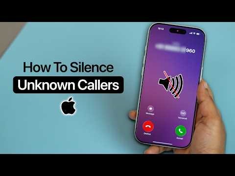 How to Turn on Call Filtering to Silence Unknown Callers on iPhone?