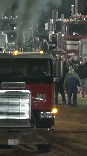 1.6K views · 37 reactions | Cab Over!! #semi #pulling | Semi Truck Pullers and Pulling Haulers | Facebook