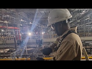 Industrial instrument Tubing installation