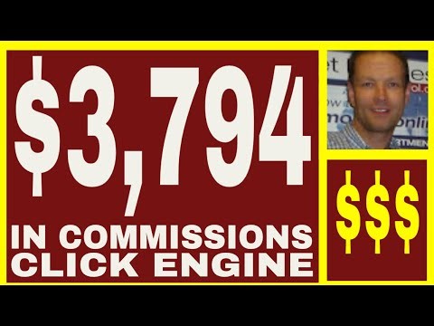 The Click Engine Review - $3,794 In Commissions - FREE DFY System.