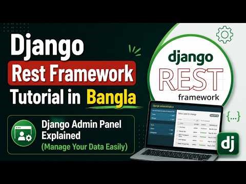 Django Admin Panel Explained (Manage Your Data Easily) | Django REST Framework #8