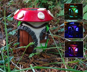 Solar Powered Fairy House