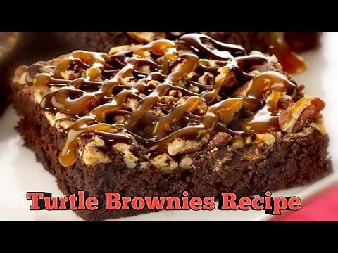How to make Turtle Brownies (Recipe)